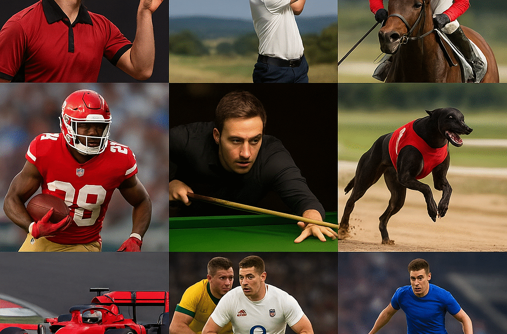 October’s full of sport — Make your pub and bar the place to watch it all!